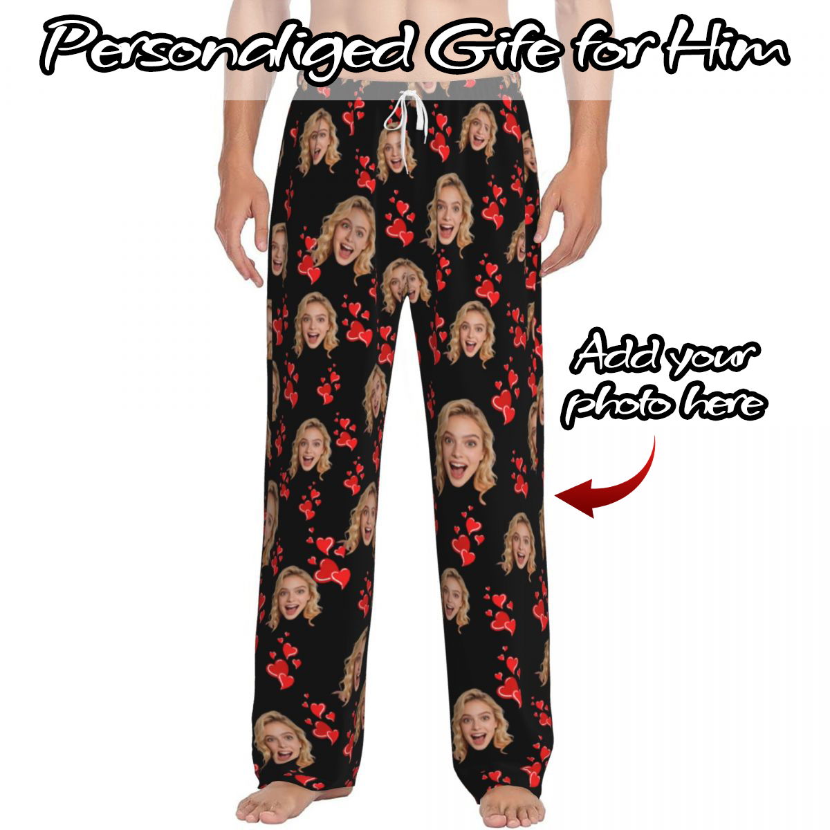 Personalized Facial Photo Cust - Thermal Long John 评论和价格